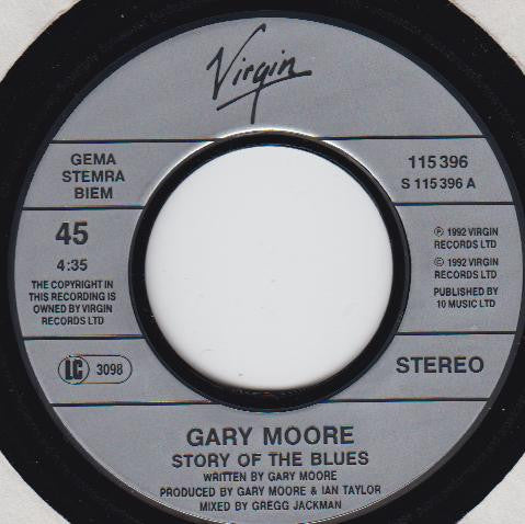 Gary Moore -Story Of The Blues