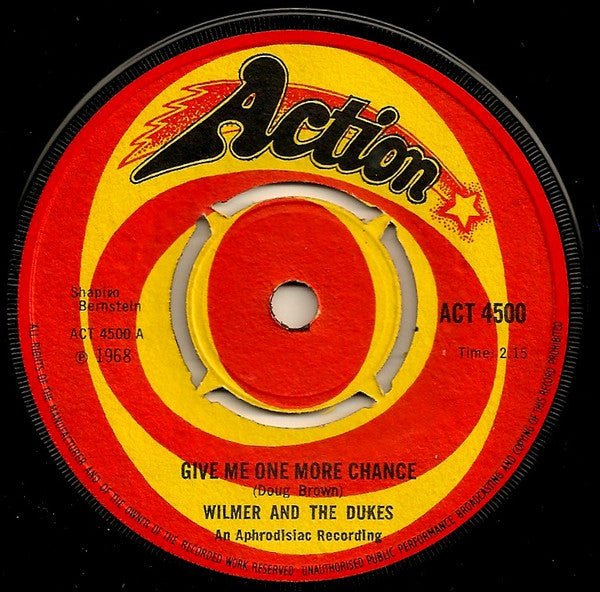 Wilmer And The Dukes* - Give Me One More Chance
