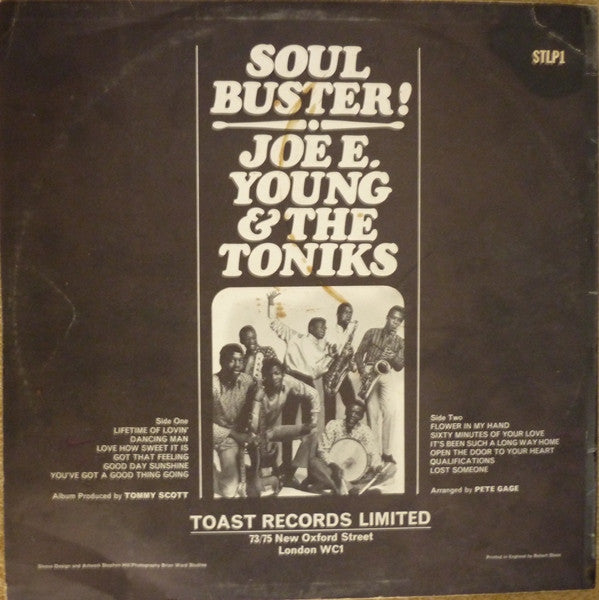 Joe E. Young &amp; The Toniks - Soul Buster!