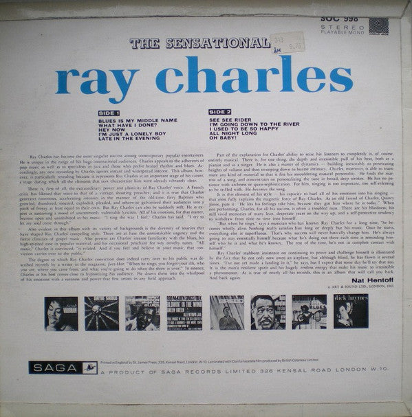 Ray Charles -The Sensational Ray Charles