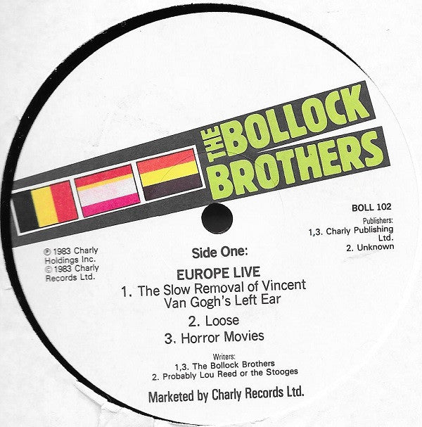 The Bollock Brothers -Live Performances - Official Bootleg