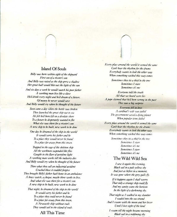 Sting - The Soul Cages