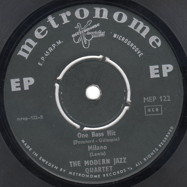 The Modern Jazz Quartet -Vol. 2: Django / Milano / One Bass Hit