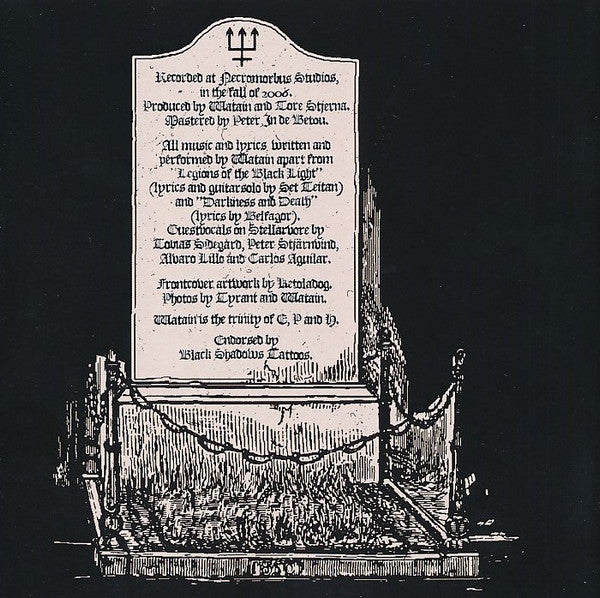 Watain -Sworn To The Dark
