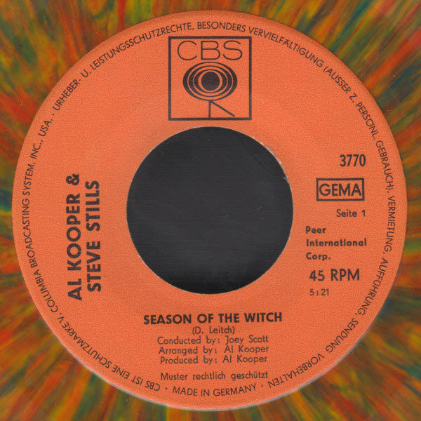 Al Kooper &amp; Steve Stills* / Al Kooper &amp; Mike Bloomfield - Season Of The Witch / Albert's Shuffle
