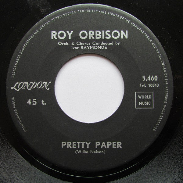 Roy Orbison -Pretty Paper