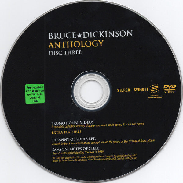Bruce Dickinson -Anthology