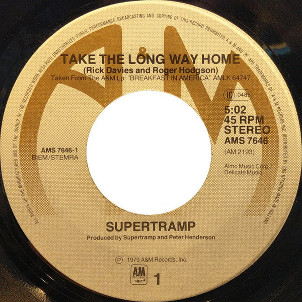 Supertramp -Take The Long Way Home
