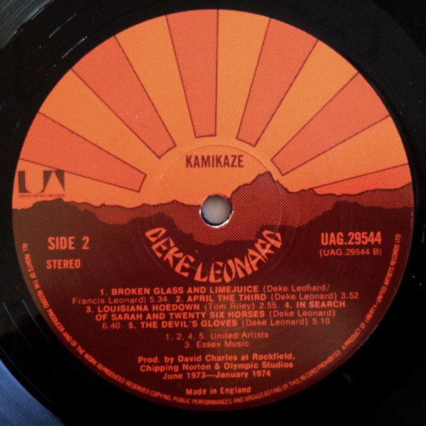 Deke Leonard -Kamikaze