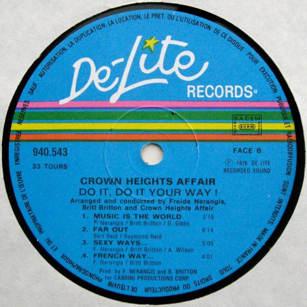 Crown Heights Affair - Do It Your Way