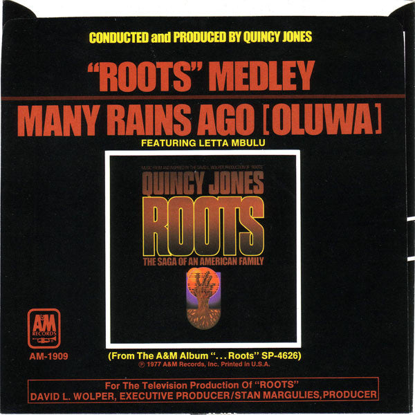 Quincy Jones -Roots Medley / Many Rains Ago (Oluwa)