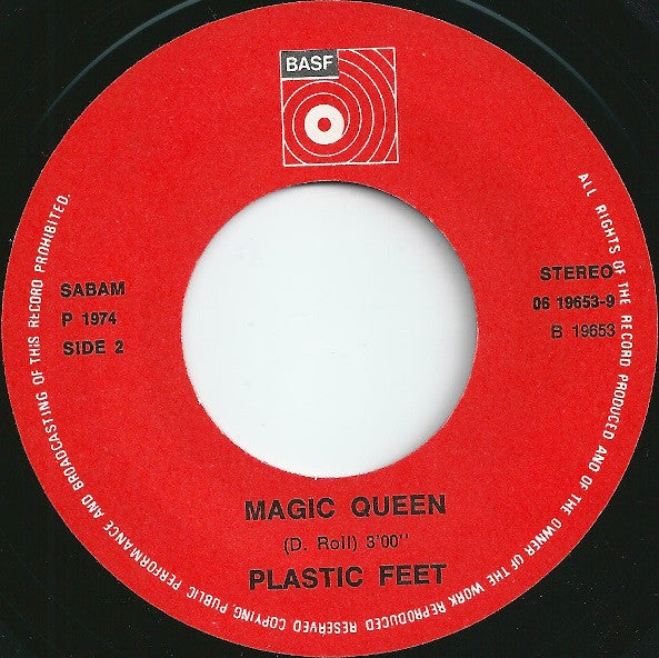 Plastic Feet (2) -Big Blond Baby