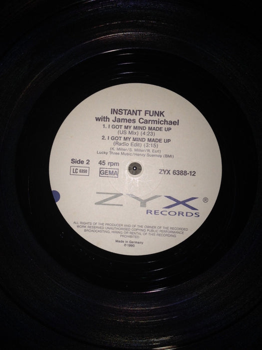 Instant Funk With James Carmichael (2) -I Got My Mind Made Up