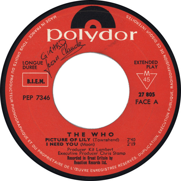 The Who -Picture Of Lily