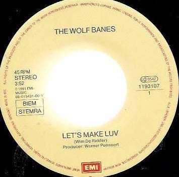 The Wolf Banes -Let's Make Luv