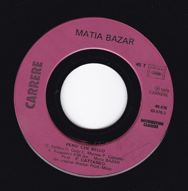 Matia Bazar -Raggio Di Luna