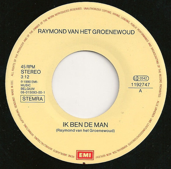 Raymond van het Groenewoud -Ik Ben De Man
