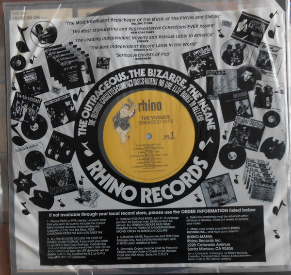 The Vogues -Greatest Hits
