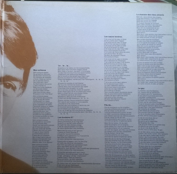 Jacques Brel -2 - La Chanson Des Vieux Amants