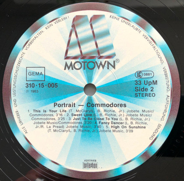 Commodores - Portrait