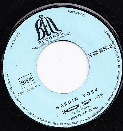 Hardin - York* -Tomorrow, Today / Candlelight