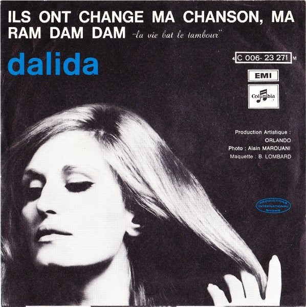 Dalida -Ils Ont Changé Ma Chanson, Ma / Ram Dam Dam