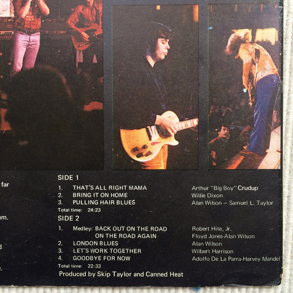 Canned Heat -'70 Concert: Recorded Live In Europe
