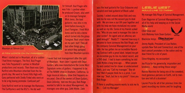 Leslie West -Still Climbing