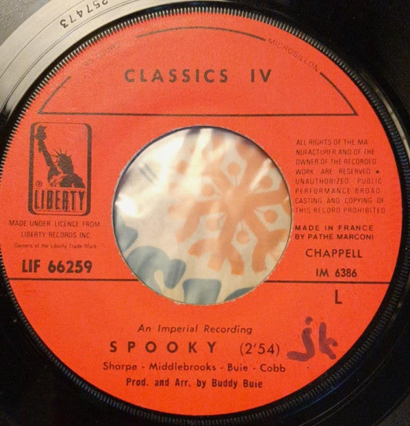 Classics IV* -Spooky / Poor People