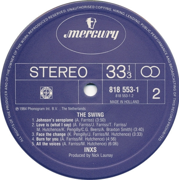 INXS - The Swing