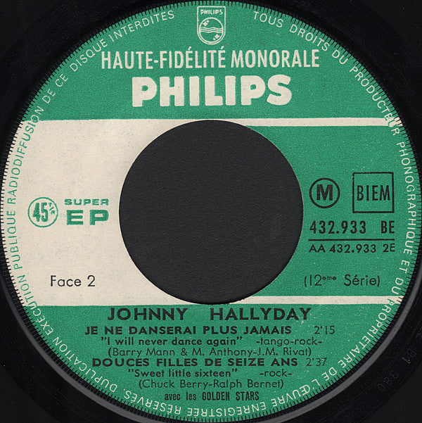 Johnny Hallyday -Da Dou Ron Ron