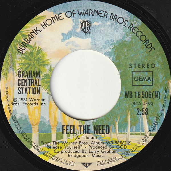 Graham Central Station -Feel The Need