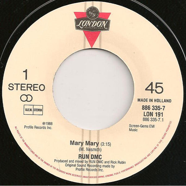 Run-DMC -Mary, Mary