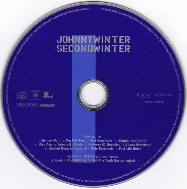 Johnny Winter - Second Winter