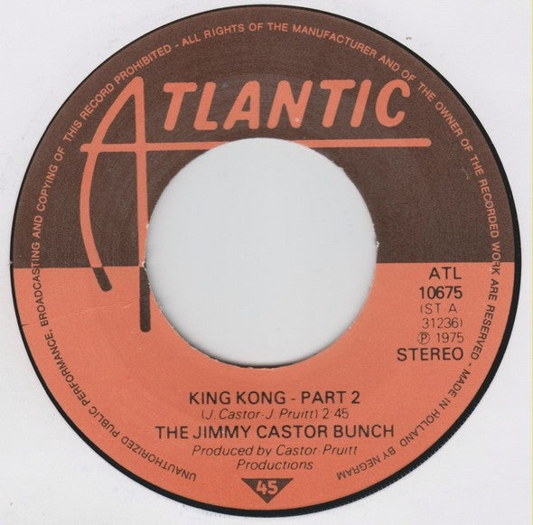 The Jimmy Castor Bunch - King Kong Part 1+2