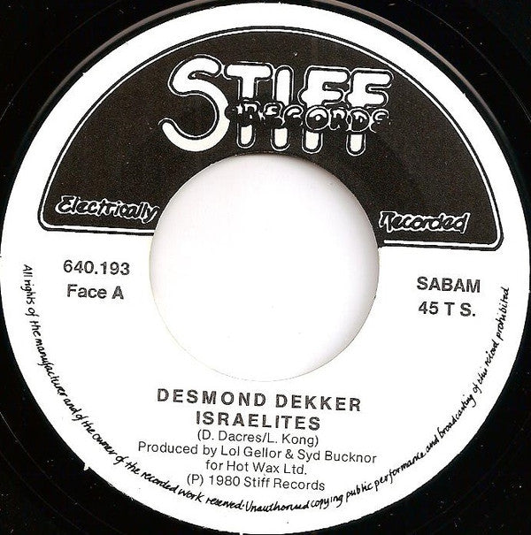 Desmond Dekker -Israelites