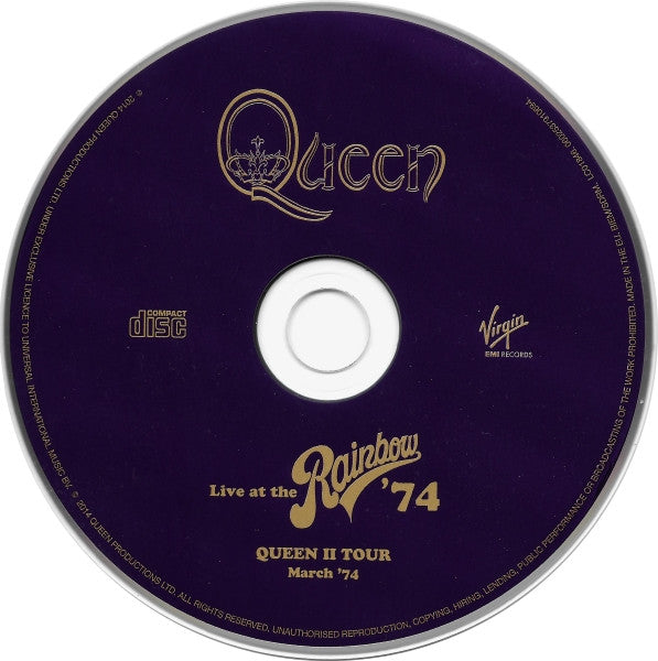 Queen -Live At The Rainbow '74