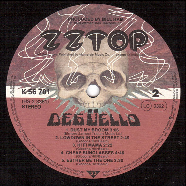 ZZ Top -Degüello