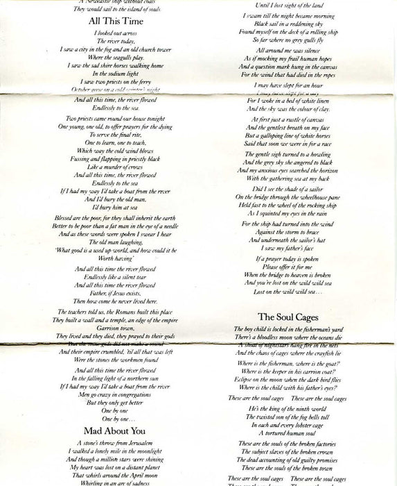 Sting - The Soul Cages