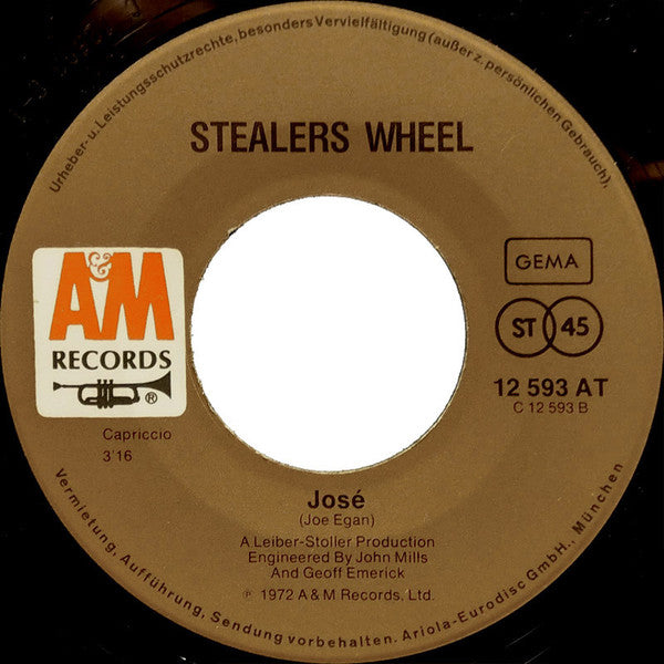 Stealers Wheel -Stuck In The Middle With You / José