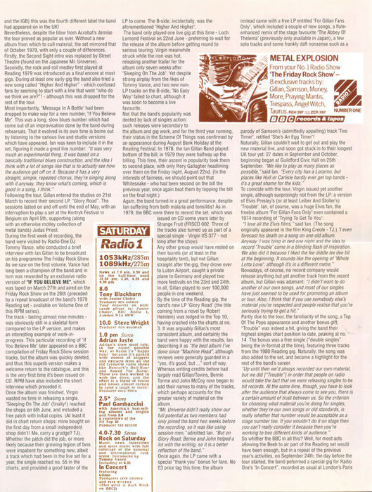 Gillan -The BBC Tapes Vol 2: Unchain Your Brain 1980