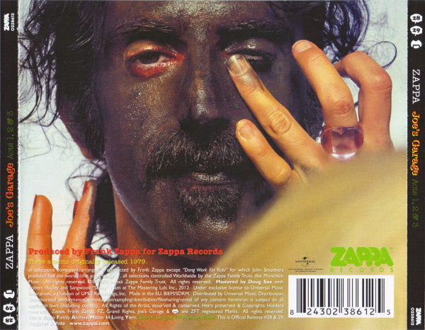 Zappa* -Joe's Garage Acts 1, 2 & 3