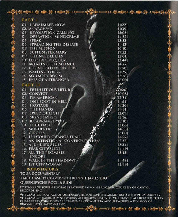 Queensrÿche -Mindcrime At The Moore
