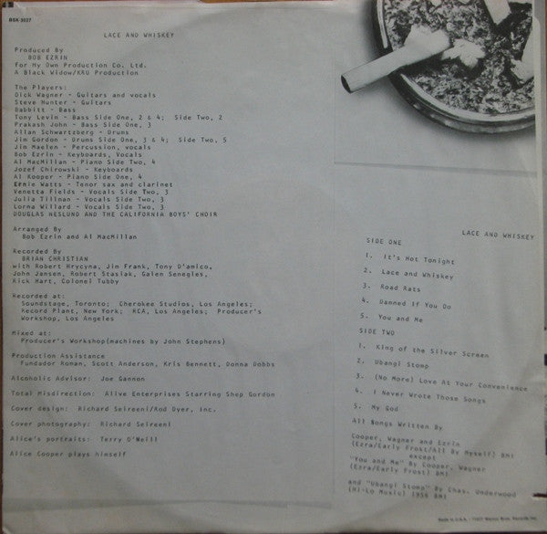 Alice Cooper (2) -Lace And Whiskey