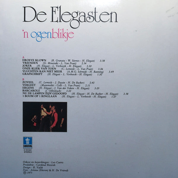 De Elegasten - 'n Ogenblikje