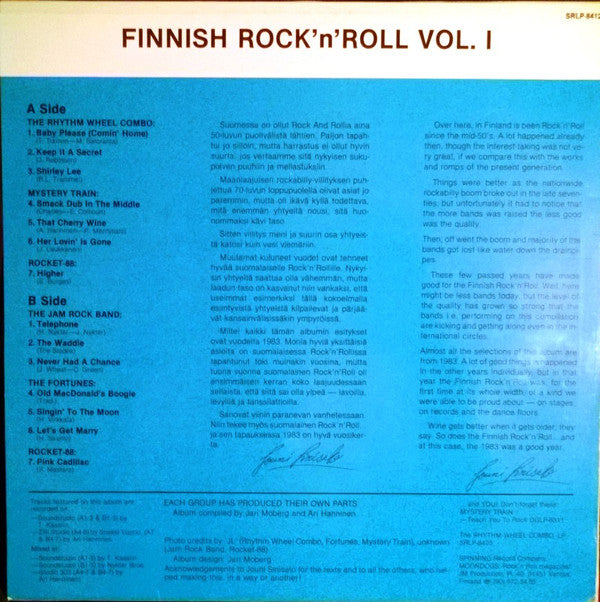 Various - Finnish Rock 'N' Roll Vol. 1