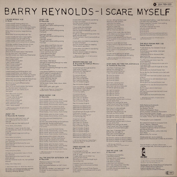 Barry Reynolds -I Scare Myself