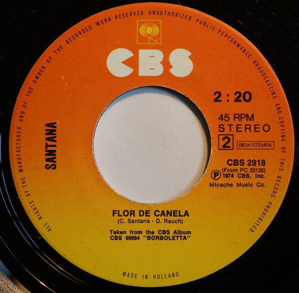 Santana - One With The Sun