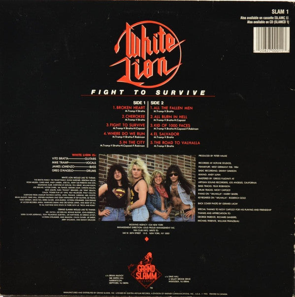 White Lion -Fight To Survive