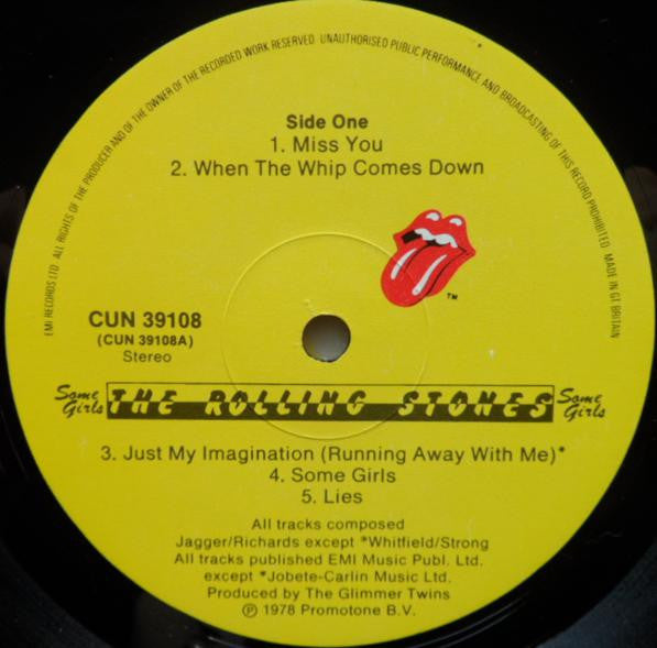 The Rolling Stones -Some Girls
